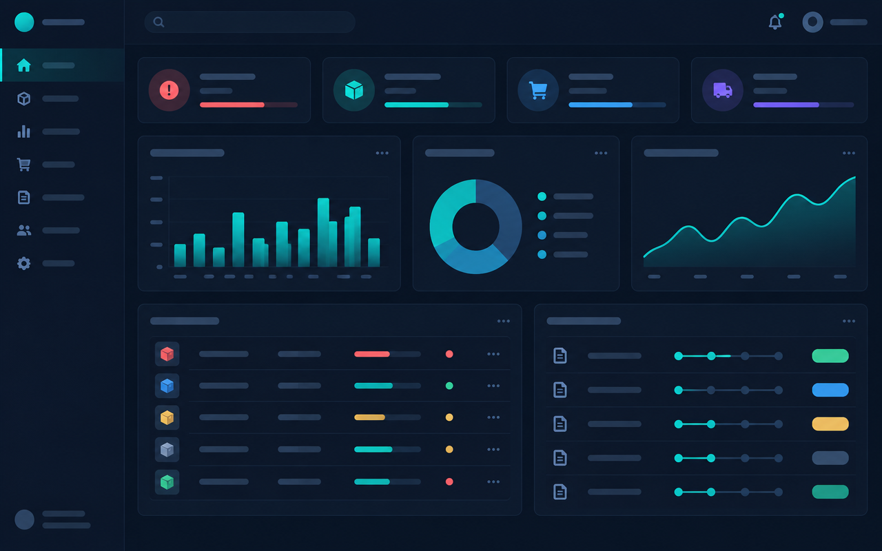 GardenFlow Inventory desktop interface